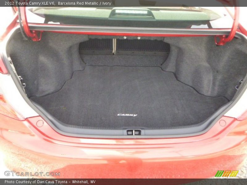 Barcelona Red Metallic / Ivory 2012 Toyota Camry XLE V6