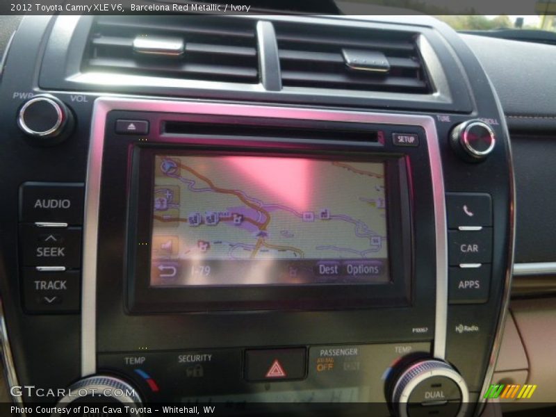 Barcelona Red Metallic / Ivory 2012 Toyota Camry XLE V6