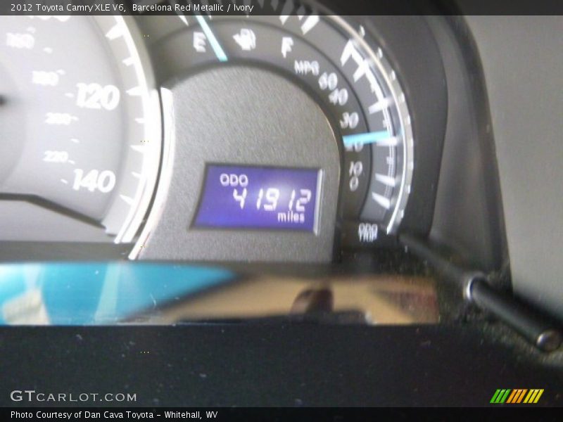 Barcelona Red Metallic / Ivory 2012 Toyota Camry XLE V6