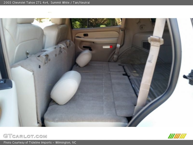 Summit White / Tan/Neutral 2003 Chevrolet Tahoe Z71 4x4