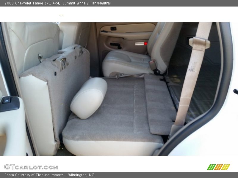Summit White / Tan/Neutral 2003 Chevrolet Tahoe Z71 4x4