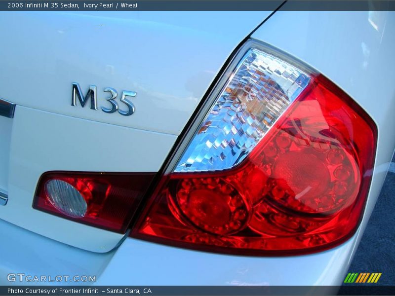 Ivory Pearl / Wheat 2006 Infiniti M 35 Sedan
