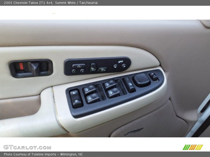 Summit White / Tan/Neutral 2003 Chevrolet Tahoe Z71 4x4