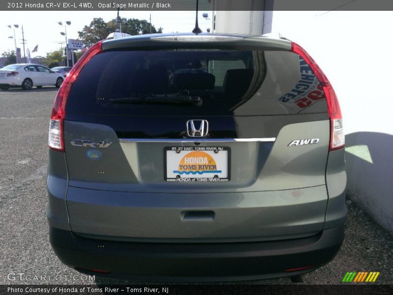 Opal Sage Metallic / Black 2012 Honda CR-V EX-L 4WD