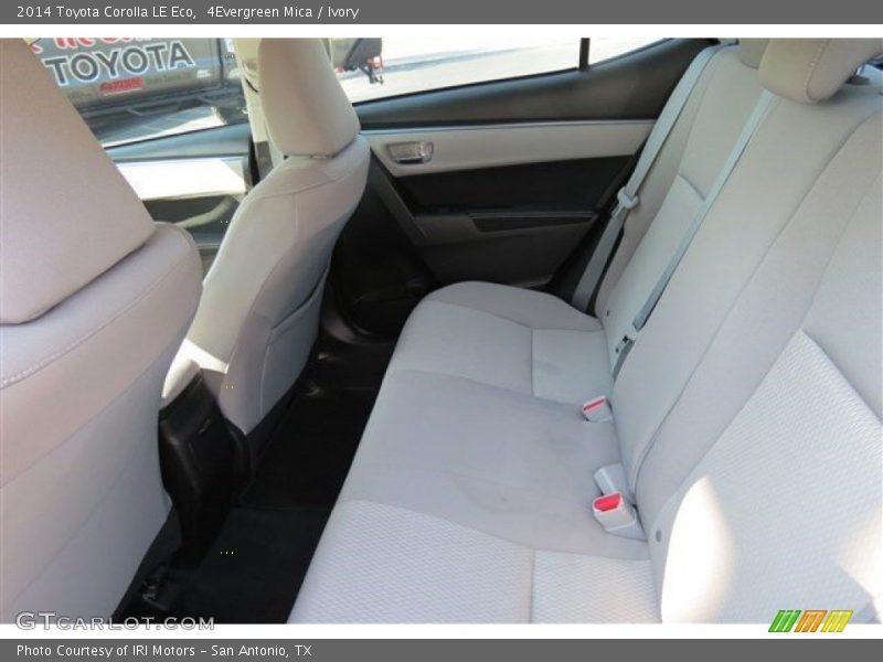 4Evergreen Mica / Ivory 2014 Toyota Corolla LE Eco
