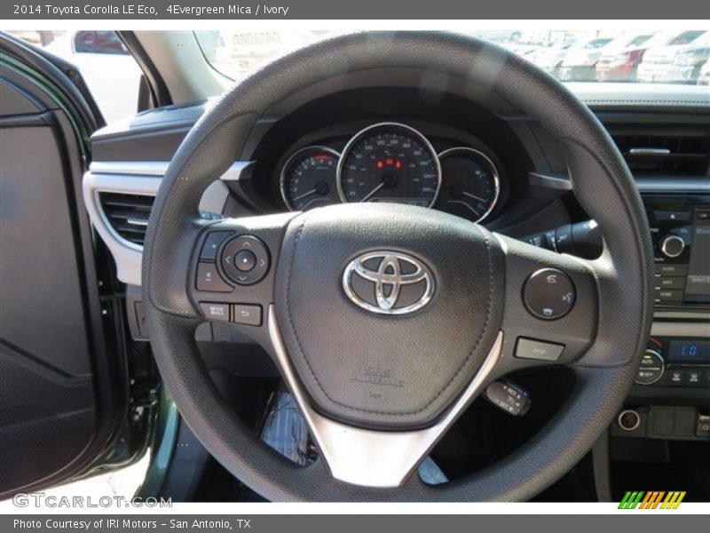 4Evergreen Mica / Ivory 2014 Toyota Corolla LE Eco