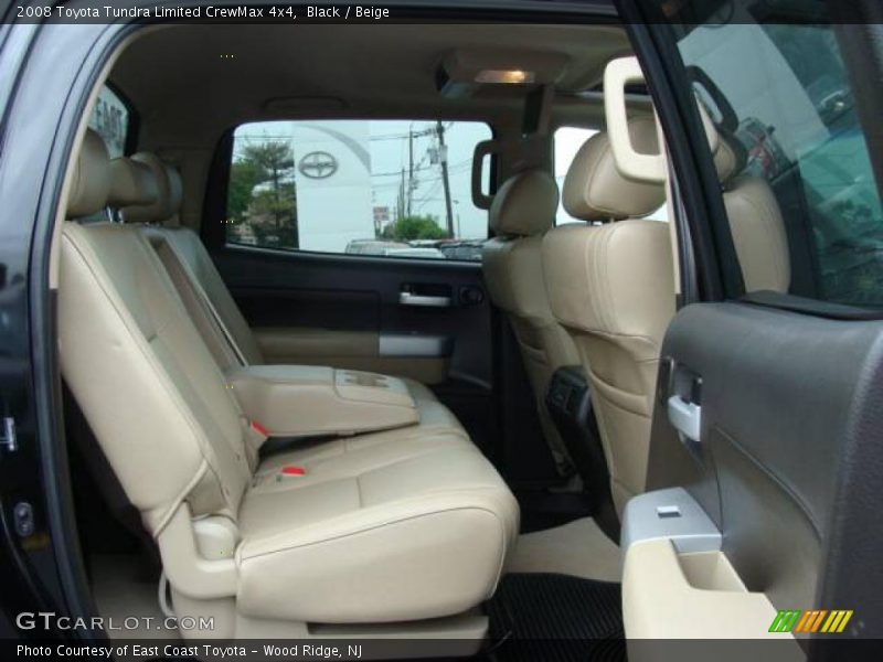 Black / Beige 2008 Toyota Tundra Limited CrewMax 4x4