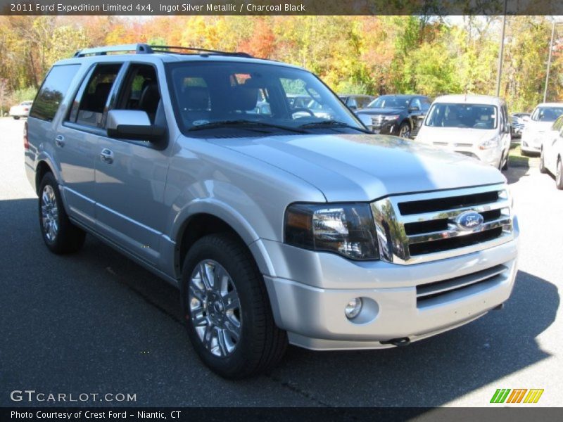 Ingot Silver Metallic / Charcoal Black 2011 Ford Expedition Limited 4x4