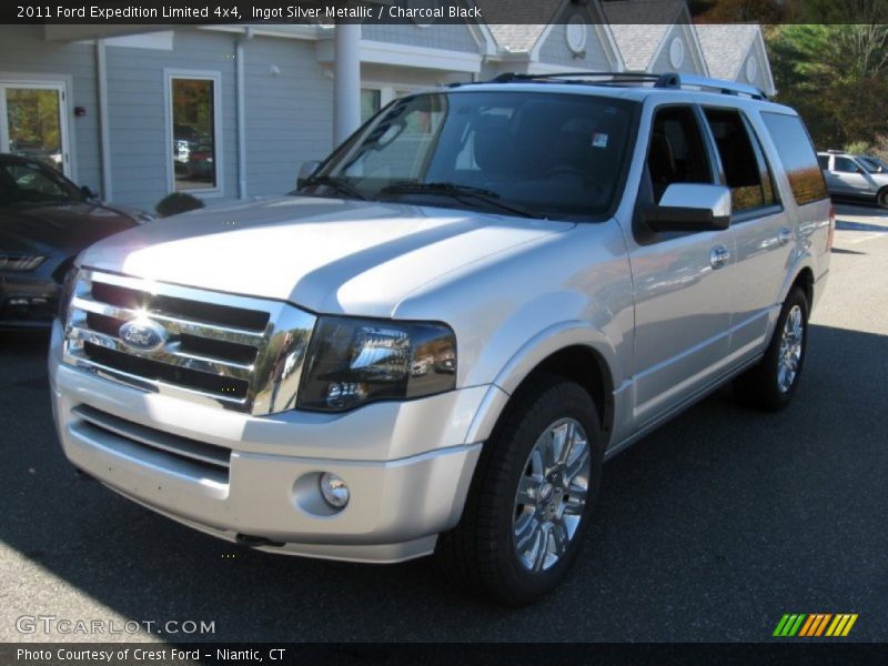 Ingot Silver Metallic / Charcoal Black 2011 Ford Expedition Limited 4x4