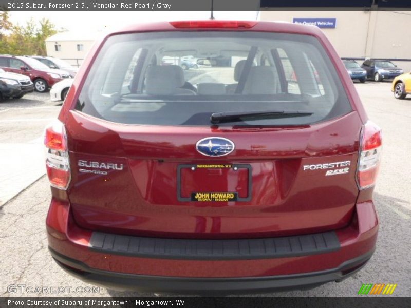 Venetian Red Pearl / Gray 2015 Subaru Forester 2.5i