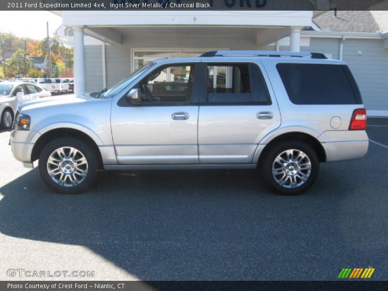 Ingot Silver Metallic / Charcoal Black 2011 Ford Expedition Limited 4x4