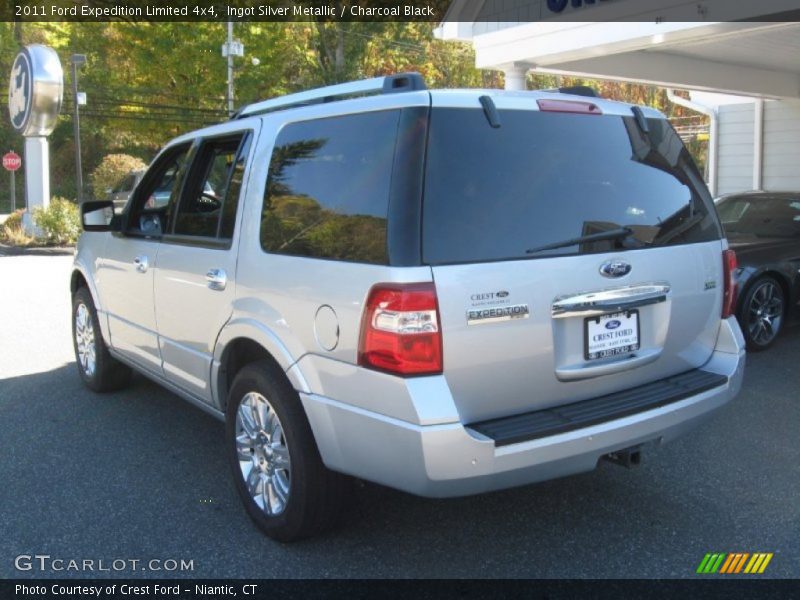 Ingot Silver Metallic / Charcoal Black 2011 Ford Expedition Limited 4x4