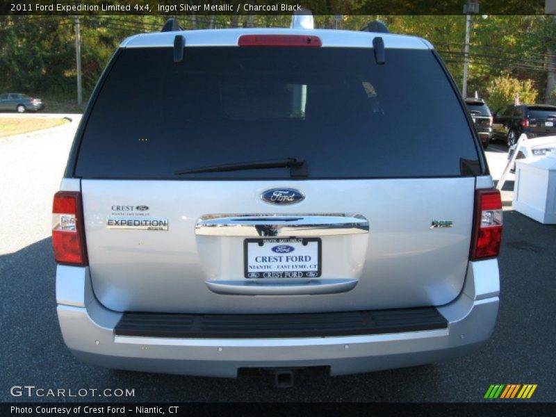 Ingot Silver Metallic / Charcoal Black 2011 Ford Expedition Limited 4x4
