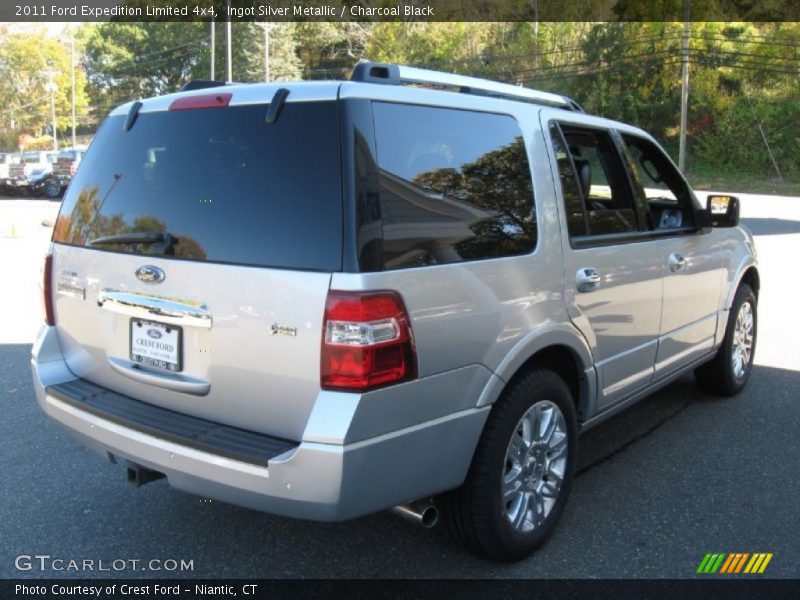 Ingot Silver Metallic / Charcoal Black 2011 Ford Expedition Limited 4x4
