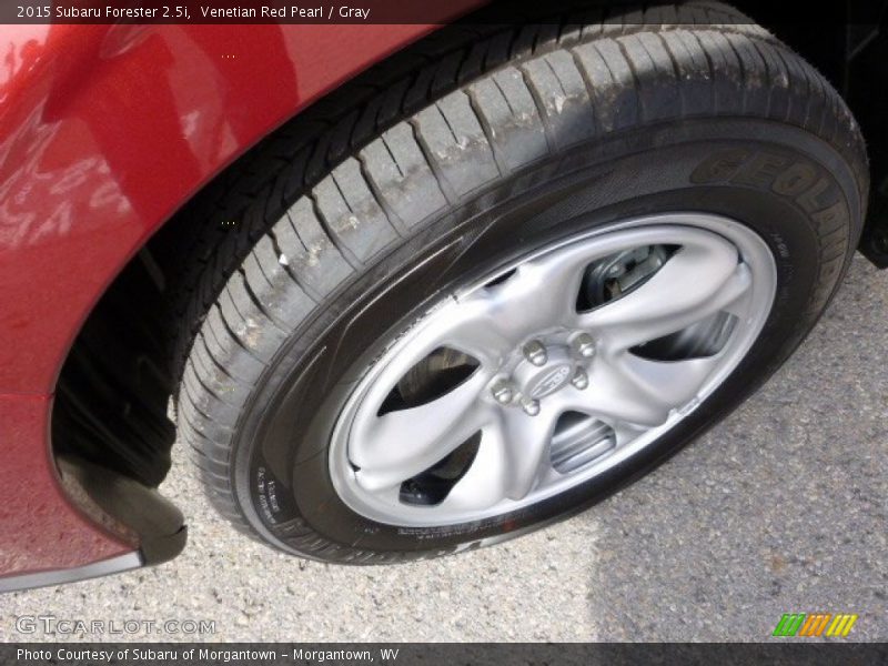 Venetian Red Pearl / Gray 2015 Subaru Forester 2.5i