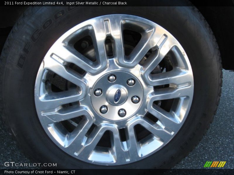 Ingot Silver Metallic / Charcoal Black 2011 Ford Expedition Limited 4x4