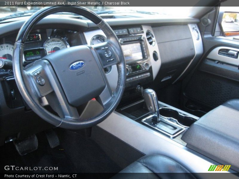Ingot Silver Metallic / Charcoal Black 2011 Ford Expedition Limited 4x4