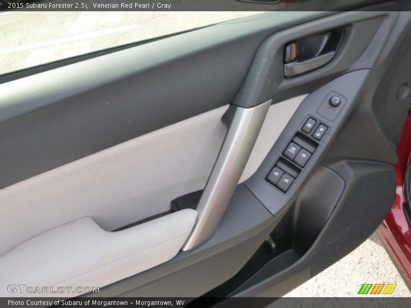 Venetian Red Pearl / Gray 2015 Subaru Forester 2.5i