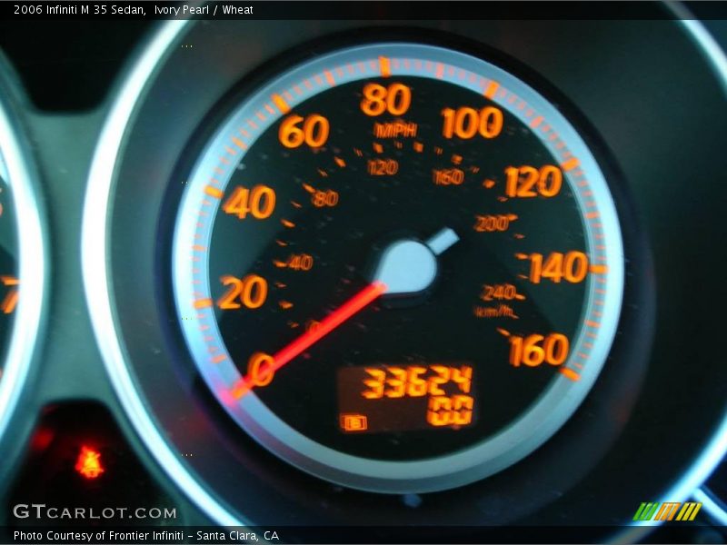 Ivory Pearl / Wheat 2006 Infiniti M 35 Sedan