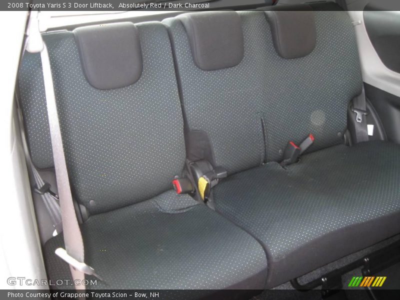 Absolutely Red / Dark Charcoal 2008 Toyota Yaris S 3 Door Liftback