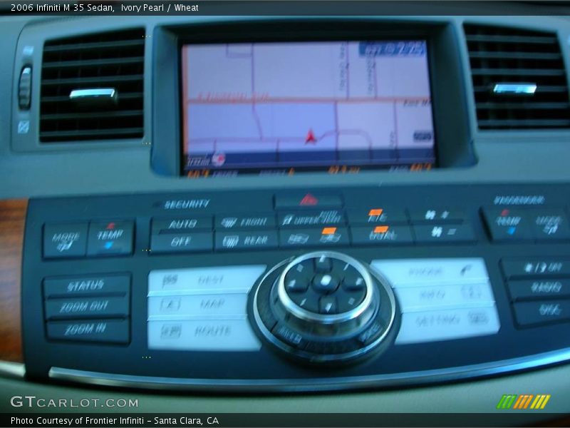 Ivory Pearl / Wheat 2006 Infiniti M 35 Sedan