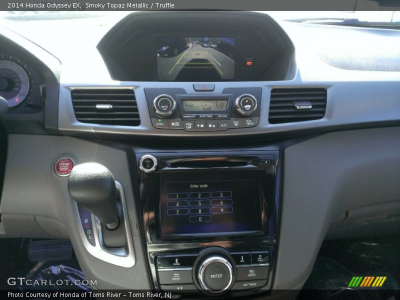 Smoky Topaz Metallic / Truffle 2014 Honda Odyssey EX
