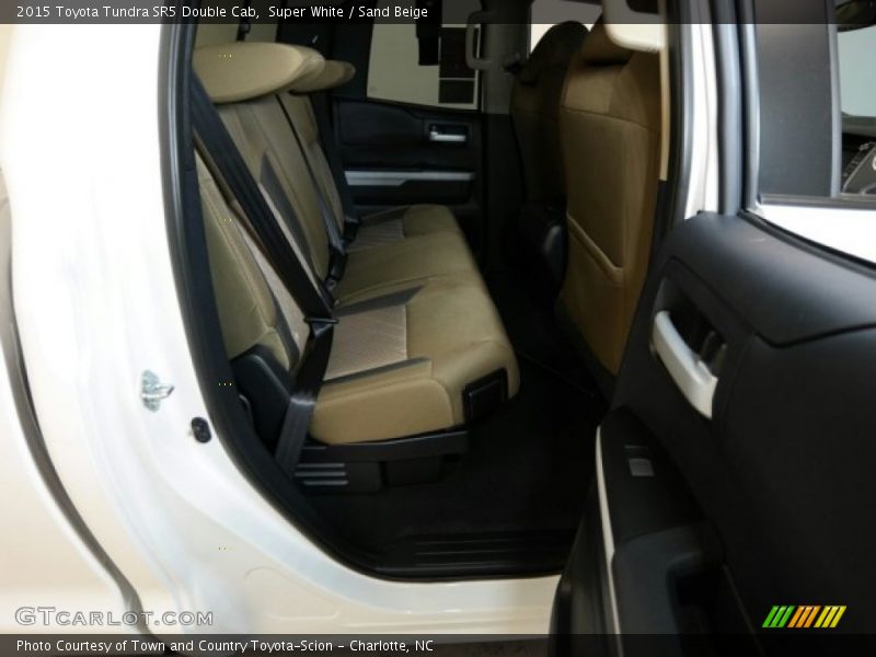 Super White / Sand Beige 2015 Toyota Tundra SR5 Double Cab
