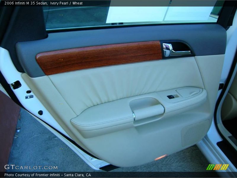 Ivory Pearl / Wheat 2006 Infiniti M 35 Sedan