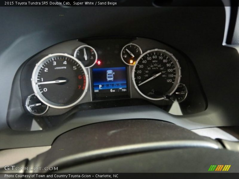 Super White / Sand Beige 2015 Toyota Tundra SR5 Double Cab