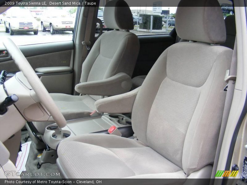 Desert Sand Mica / Taupe 2009 Toyota Sienna LE