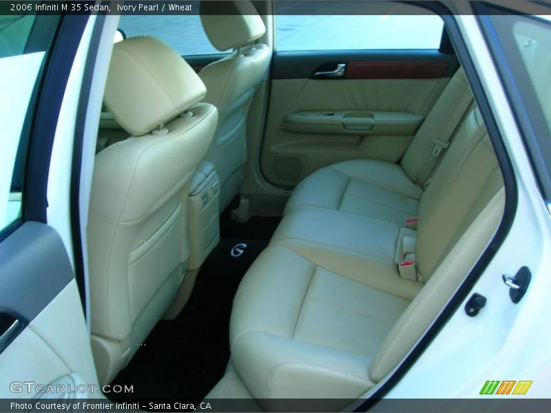 Ivory Pearl / Wheat 2006 Infiniti M 35 Sedan