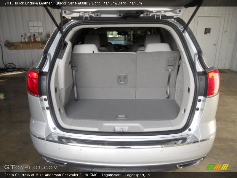 Quicksilver Metallic / Light Titanium/Dark Titanium 2015 Buick Enclave Leather