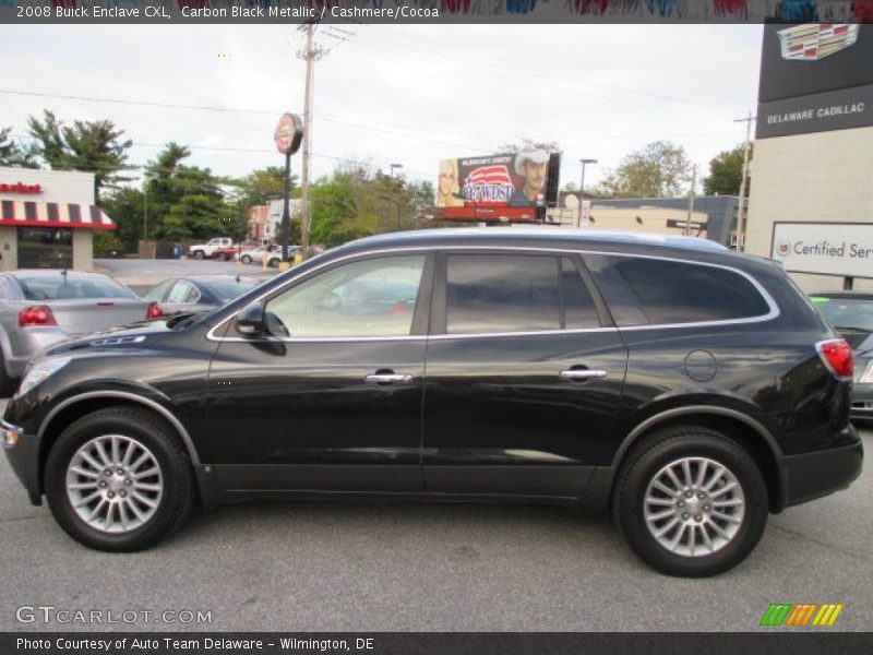 Carbon Black Metallic / Cashmere/Cocoa 2008 Buick Enclave CXL