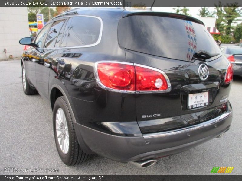 Carbon Black Metallic / Cashmere/Cocoa 2008 Buick Enclave CXL
