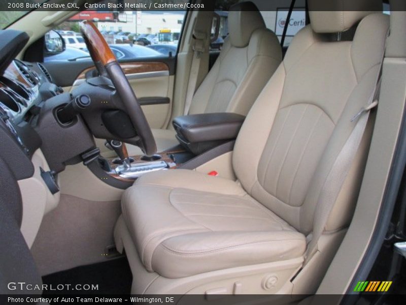 Carbon Black Metallic / Cashmere/Cocoa 2008 Buick Enclave CXL