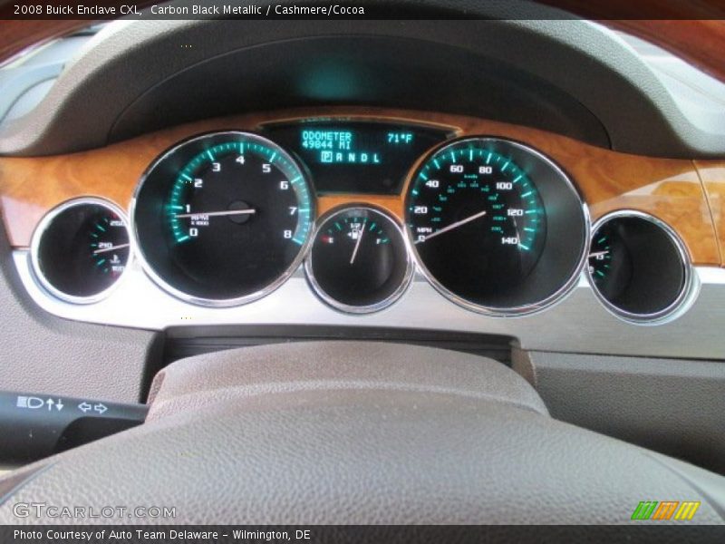 Carbon Black Metallic / Cashmere/Cocoa 2008 Buick Enclave CXL
