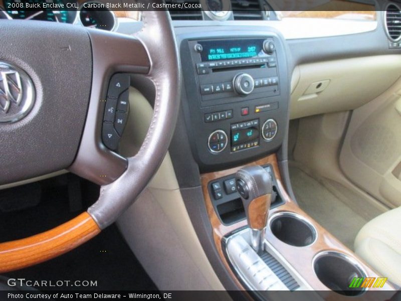 Carbon Black Metallic / Cashmere/Cocoa 2008 Buick Enclave CXL