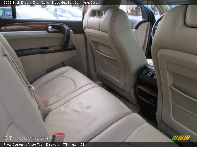 Carbon Black Metallic / Cashmere/Cocoa 2008 Buick Enclave CXL