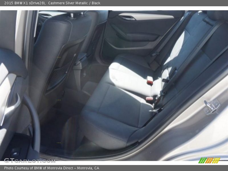 Cashmere Silver Metallic / Black 2015 BMW X1 sDrive28i