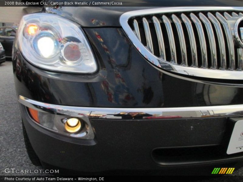 Carbon Black Metallic / Cashmere/Cocoa 2008 Buick Enclave CXL