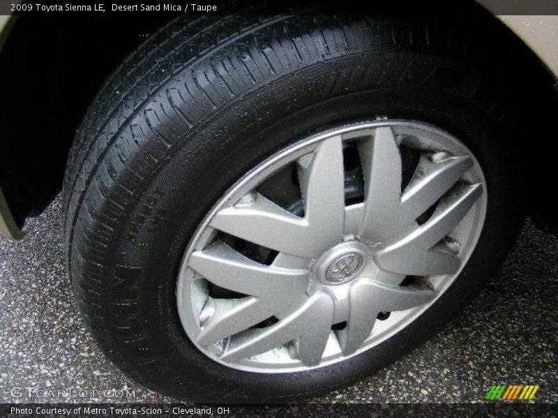Desert Sand Mica / Taupe 2009 Toyota Sienna LE