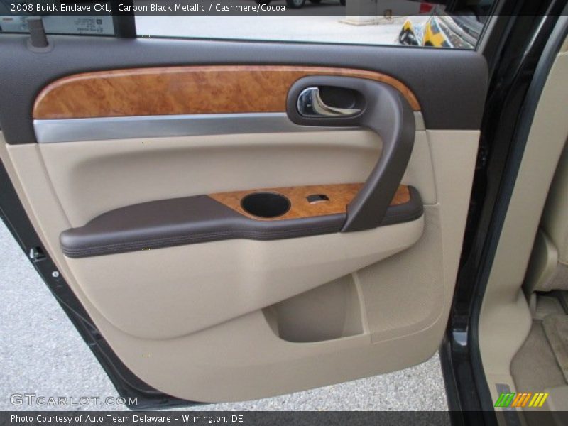 Carbon Black Metallic / Cashmere/Cocoa 2008 Buick Enclave CXL