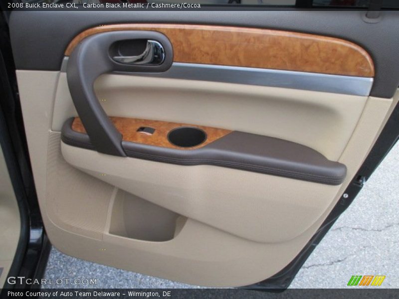 Carbon Black Metallic / Cashmere/Cocoa 2008 Buick Enclave CXL