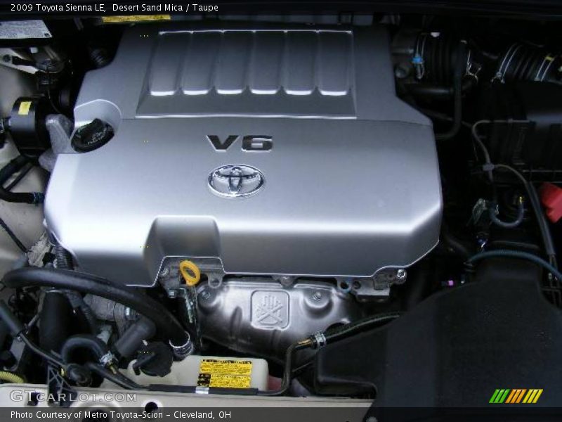 Desert Sand Mica / Taupe 2009 Toyota Sienna LE