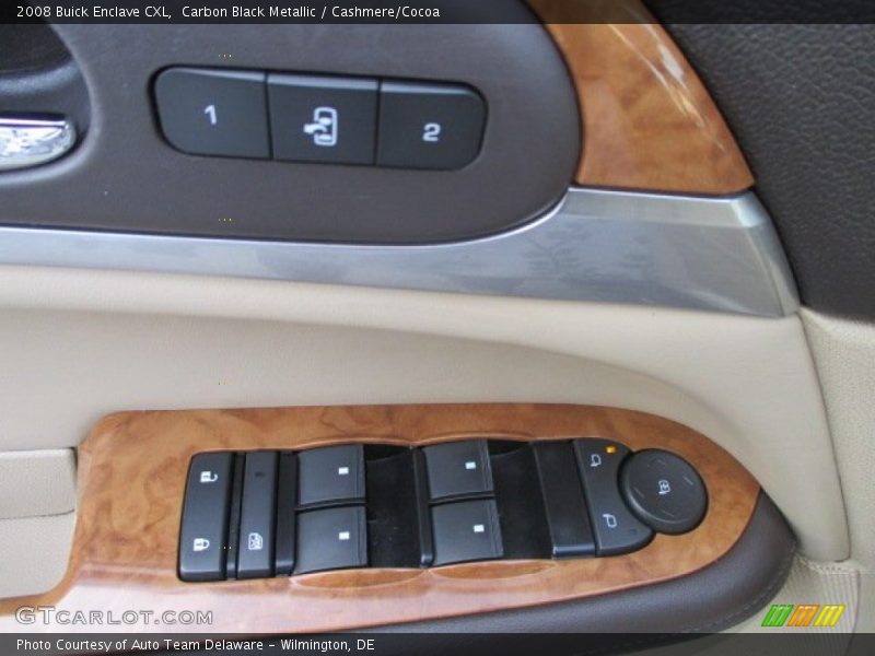 Carbon Black Metallic / Cashmere/Cocoa 2008 Buick Enclave CXL
