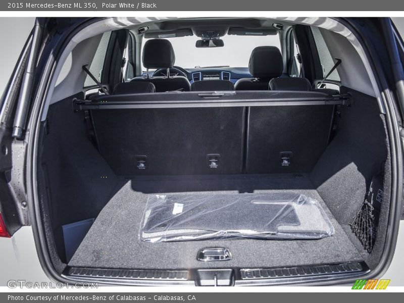 Polar White / Black 2015 Mercedes-Benz ML 350