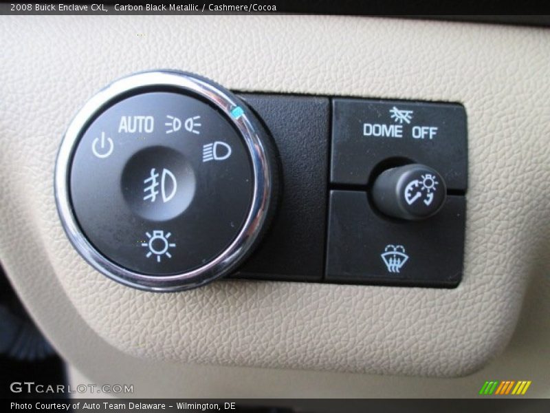 Carbon Black Metallic / Cashmere/Cocoa 2008 Buick Enclave CXL