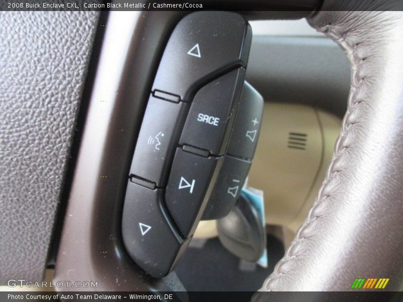 Carbon Black Metallic / Cashmere/Cocoa 2008 Buick Enclave CXL