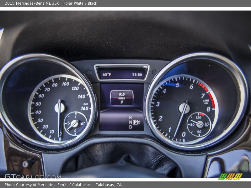 Polar White / Black 2015 Mercedes-Benz ML 350