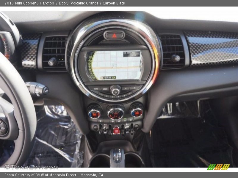 Volcanic Orange / Carbon Black 2015 Mini Cooper S Hardtop 2 Door